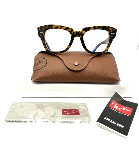 New Ray Ban Sunglasses Tortoise Frame State Street RB2186 1292/BL  {49-20-145} | eBay