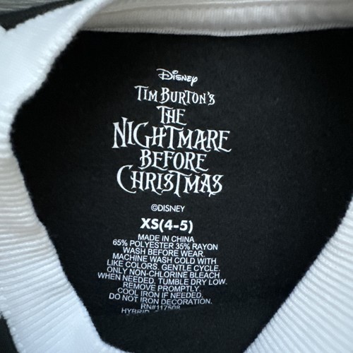 The Nightmare Before Christmas Kids’ Pullover Sweatshirt Child XS (4-5) - Picture 3 of 4