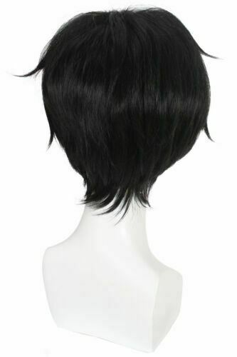 Peluca para hombre cabello corto negro para cosplay Voltron Keith Ren Amamiya - Imagen 3 de 3