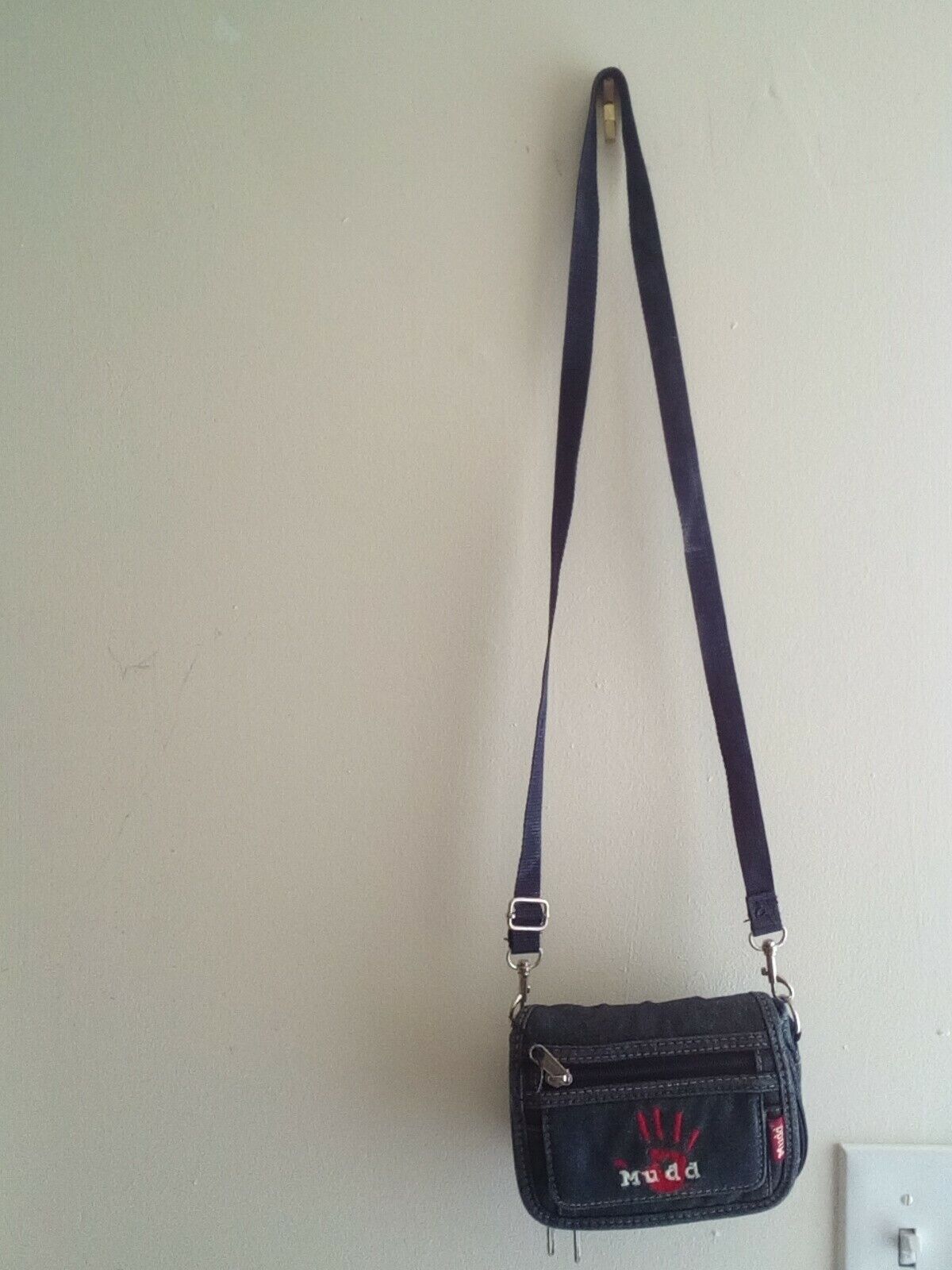 VINTAGE Y2K EARLY 2000s MUDD JEANS MINI BAG CROSS… - image 1