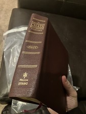 King James Thompson Chain Reference Study Bible Nelson 3556BG Genuine Leather