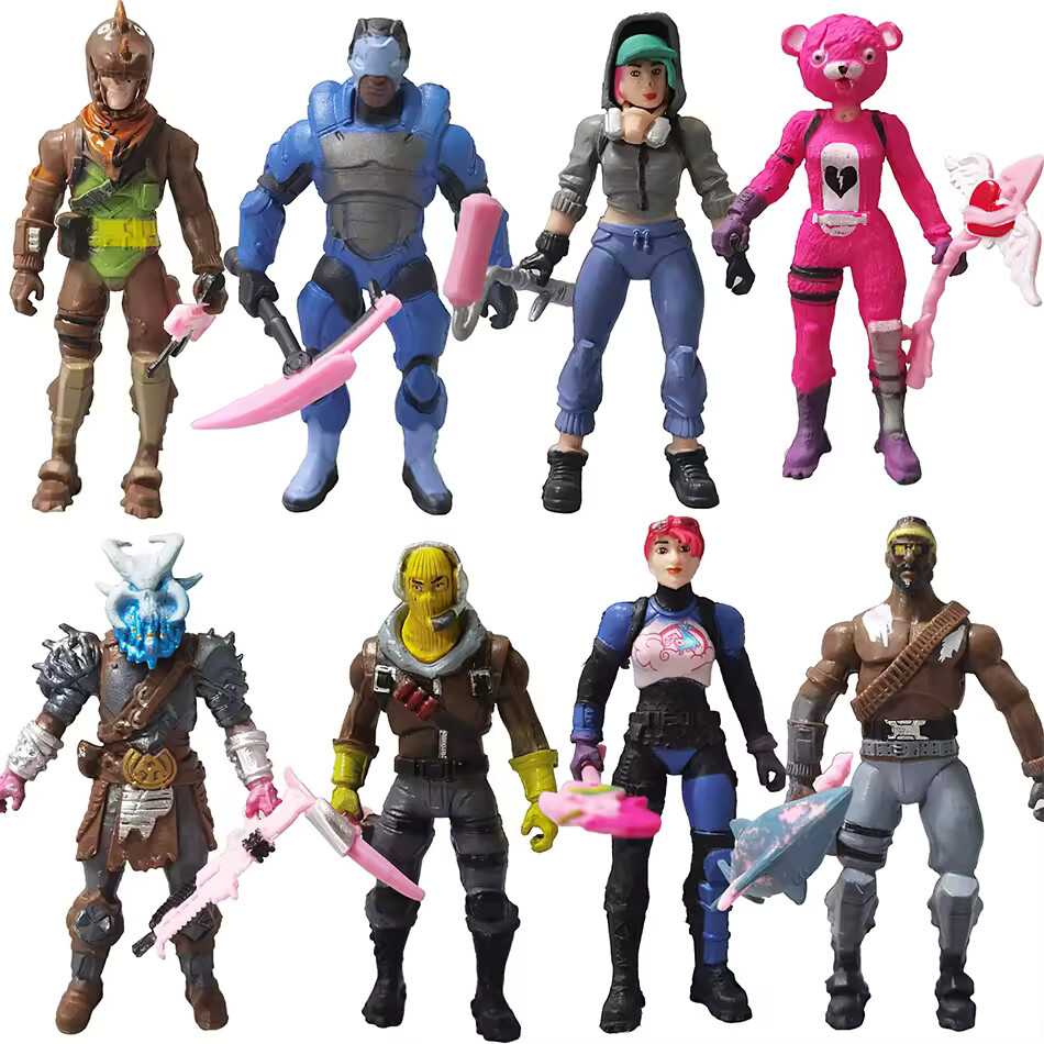 Fortnite フィギュアセット 8Pcs Set Fortnite Toy 10cm Action Figure Model Game Fornite