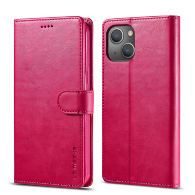 Leather Flip Wallet Phone Case For iPhone 16 15 14 13 12 11 Pro Max 7 8 16E XR