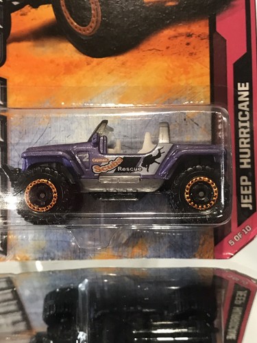 Matchbox Jeep Hurricane Purple MBX Island Made In Thailand 2011 - Picture 2 of 6