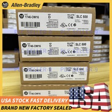 Allen-Bradley 1746-OW16New Sealed SLC 500 Ser D Output Module PLC Free Ship