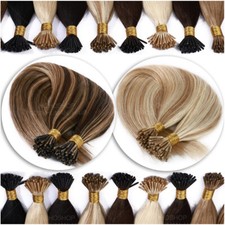 Russian 200PCS/200G Remy Human Hair Extensions I Tip Stick Micro Nano Ring Beads