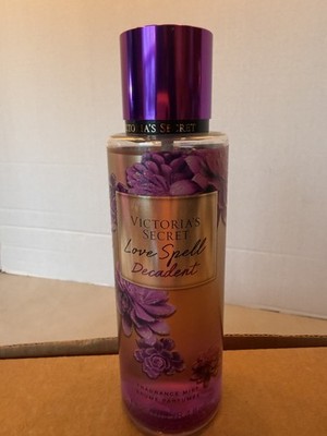 VICTORIA'S SECRET '' LOVE SPELL DECADENT'' BODY MIST 8.4 FL OZ. NEW