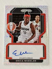 ERICA WHELER AUTO 2022 PANINI PRIZM WNBA MOJO /25 SIGNATURES AUTOGRAPH 🔥🔥