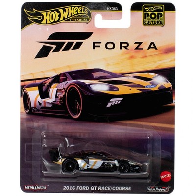 Hot Wheels Premium 2016 FORD GT RACE/COURSE FORZA POP CULTURE