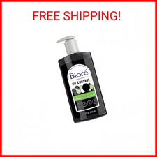 Bior Deep Pore Charcoal Face Wash 6.77oz Facial Cleanser for Dirt Makeup Re