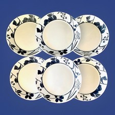 CORELLE EVERYDAY ‘Rutherford’ Salad Plates Tempered Glass SET OF 6