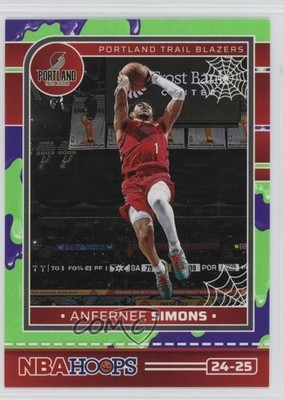 2024-25 Panini Haunted Hoops Slime Anfernee Simons #45 c2s