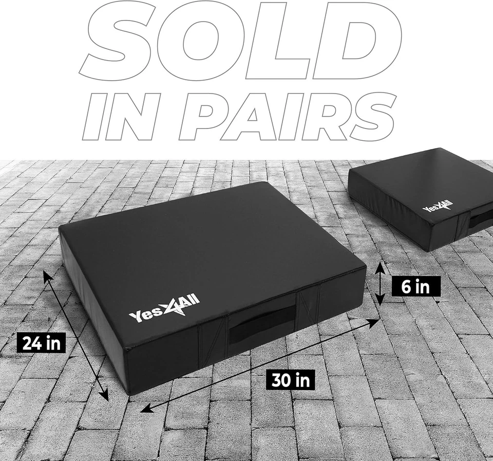 Powerlifting Essential - 30x24in Drop Pads with PVC Cover for Safe Weight Drops - Image 4 of 4
