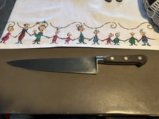 Vintage Abercrombie & Fitch Sabatier 12” CHEF KNIFE - FRANCE