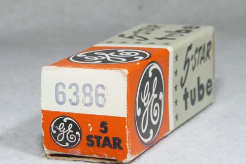GE 6386 Black Plate Vacuum Tube For Fairchild Compressor Made in USA Very Strong - Picture 18 of 19