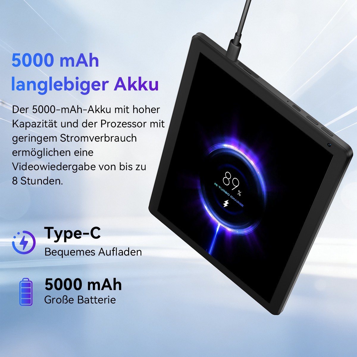 Tablet 10,1 pollici Android con 128 GB di memoria foto 4