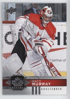 2017-18 Upper Deck Canadian Tire Team Canada Matt Murray #5 e6j