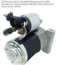 SB Parts Starter Compatible with Cadillac Escalade Chevy Silverado GMC Yukon