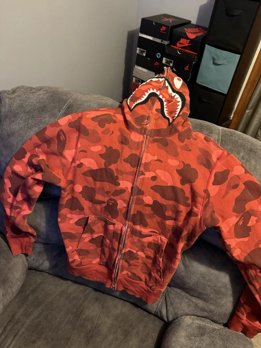 A Bathing Ape Red Hoodies & Sweatshirts for Men for Sale | Shop