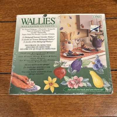 1 Wallpaper Cutouts Summer Garden Wallies NEW