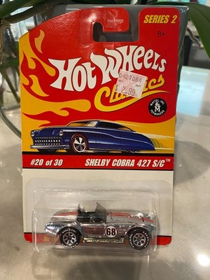 Hot Wheels Classics Serie 2 #20/30 Shelby Cobra 427 S/C Chrom Diecast