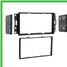 Black Double DIN Dash Kit for 2004 Grand Prix