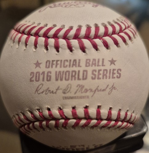 Albert Almora signiert 2016 World Series Baseball Autogramm Cubs - Bild 2 von 2