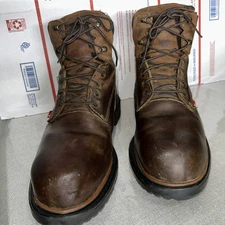 RED WING Dynaforce Mens Boots Size 11 D Brown Leather Soft Toe 6" Work Boot 415