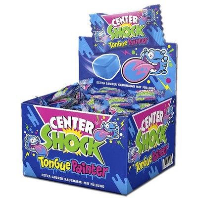 (11,88 /1kg) Center Shock Tongue Painter, Zungenmaler, Kaugummi, 100 Stück