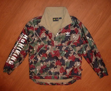 Adidas x Pharrell Williams Jacket Men' Size S Small Camo 14/ Zip Fleece Lined