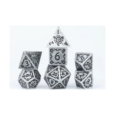 Sirius Dice Dice Set - Illusory Metal - Silver (7) SW (New)