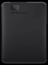 WD 4TB Elements Portable USB 3.2 Gen 1 HDD - WDBU6Y0040BBK-WESN  Open Box “new”