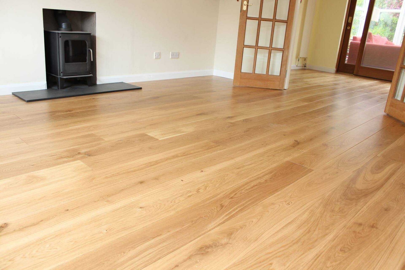 Parquet contrecollé flottant Sélection Natur' XL 20 en chêne miel - Colis de 2.4m²