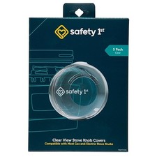 Safety 1st Child Proof Clear View Stove Knob Covers Set of 5
