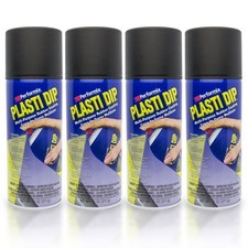 4x Plasti Dip Spray 325 ml Schwarz / Felgenfo...