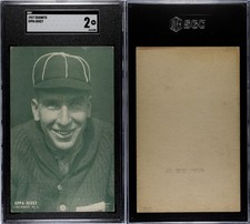 1927 Exhibits Eppa Rixey Philadelphia Phillies HOF SGC 2