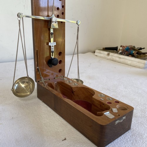 Vintage West German Goldsmiths Scales With Weights