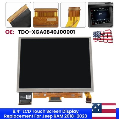 8.4'' For Jeep Wrangler 18-23 Uconnect 4C Replacement LCD Display Touch Screen US