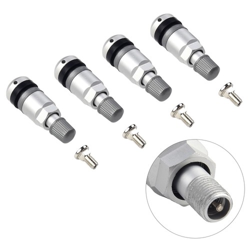 New High Quality Silver Metal TPMS Tire Pressure Monitor Fit For 5 Series - Picture 8 of 12