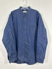 NEW Weatherproof Vintage Shirt Mens Sz L Button Down Long Sleeve Casual Pocket