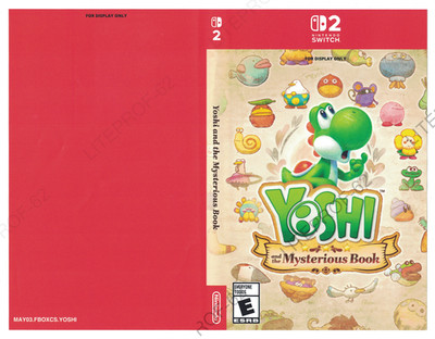 Yoshi and the Mysterious Book Nintendo Switch 2 Store Promo For Display Only Art