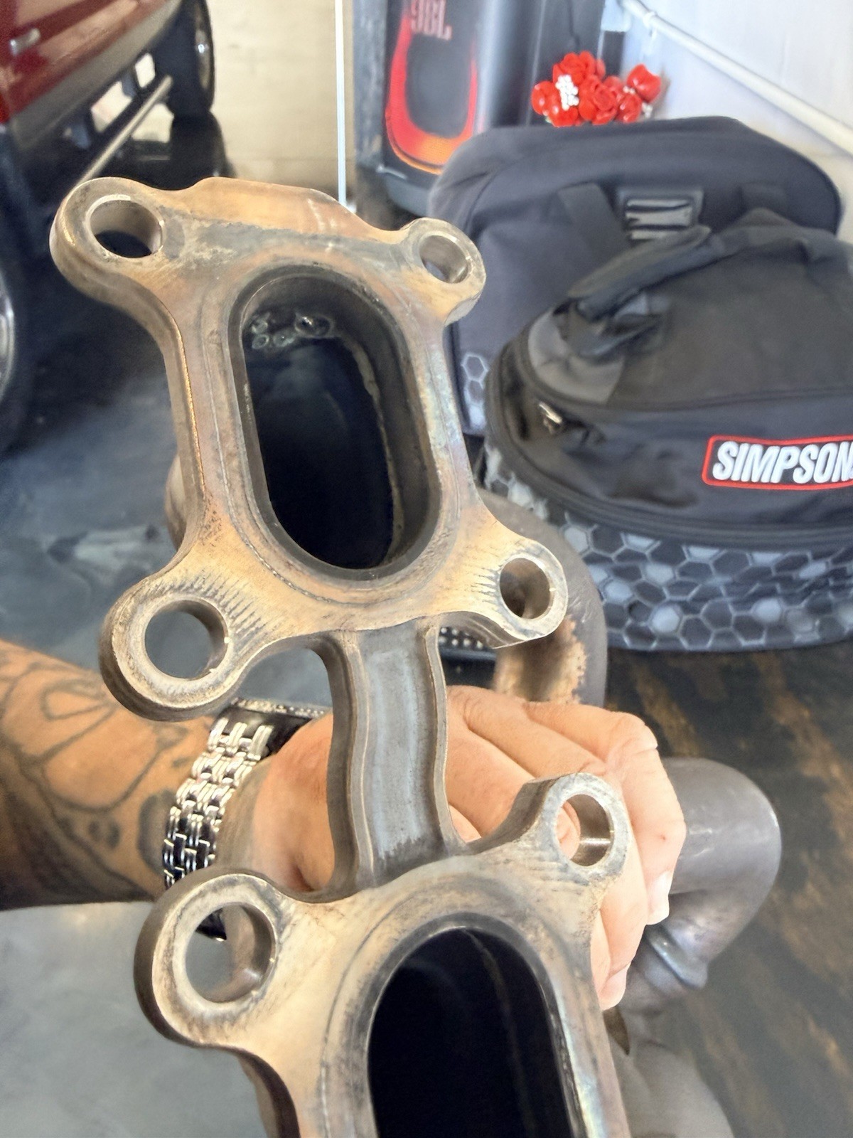 McLaren 720S Right Exhaust manifold P/N 14FA036CP