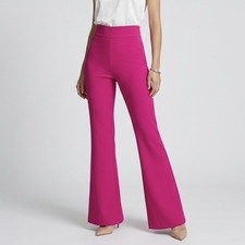 NOOKIE High Waist Flare Pants in Hot Pink Women’s Size XS