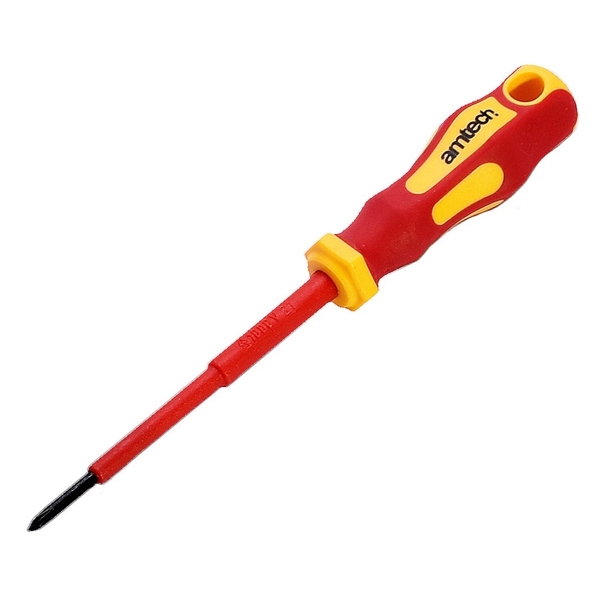 Amtech 75mm Phillips VDE 1000V electrical screwdriver with PH 0 tip