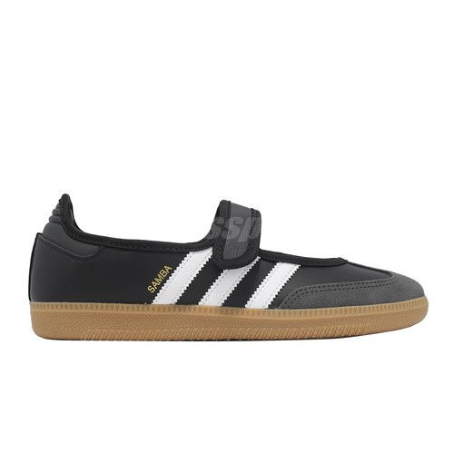 adidas Originals Samba Jane W Black White Gum Women Casual Ballet Shoes JQ6445 - Picture 6 of 8