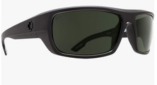 NEW Spy Bounty Sunglasses-Matte Black ANSI RX-Happy Gray Green Lens
