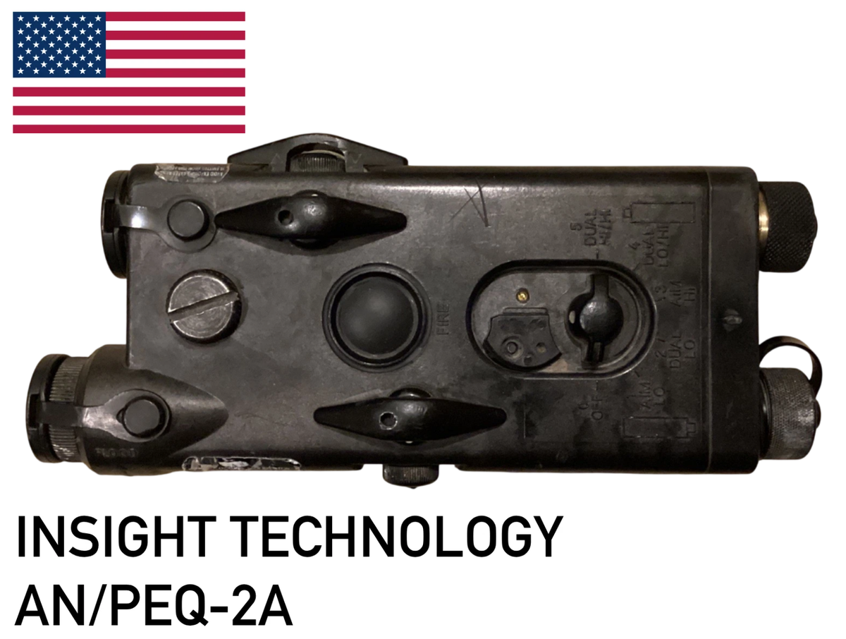 SURPLUS INSIGHT TECHNOLOGY AN/PEQ-2A INFRARED AIMING LASER | eBay
