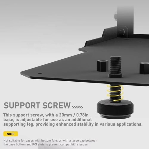 Support de Vertical pour GPU avec Câble de PCI-E 4.0 X16 Ki4116 - Photo 2/5