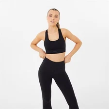 USA Pro x Sophie Habboo Womens High Support Bra - Black / 10 (38)