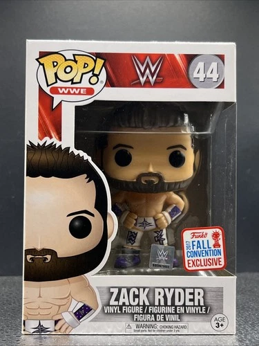 Funko Pop! Vinyl: WWE - Zack Ryder Fall Convention #44 W/Protector * View Photos